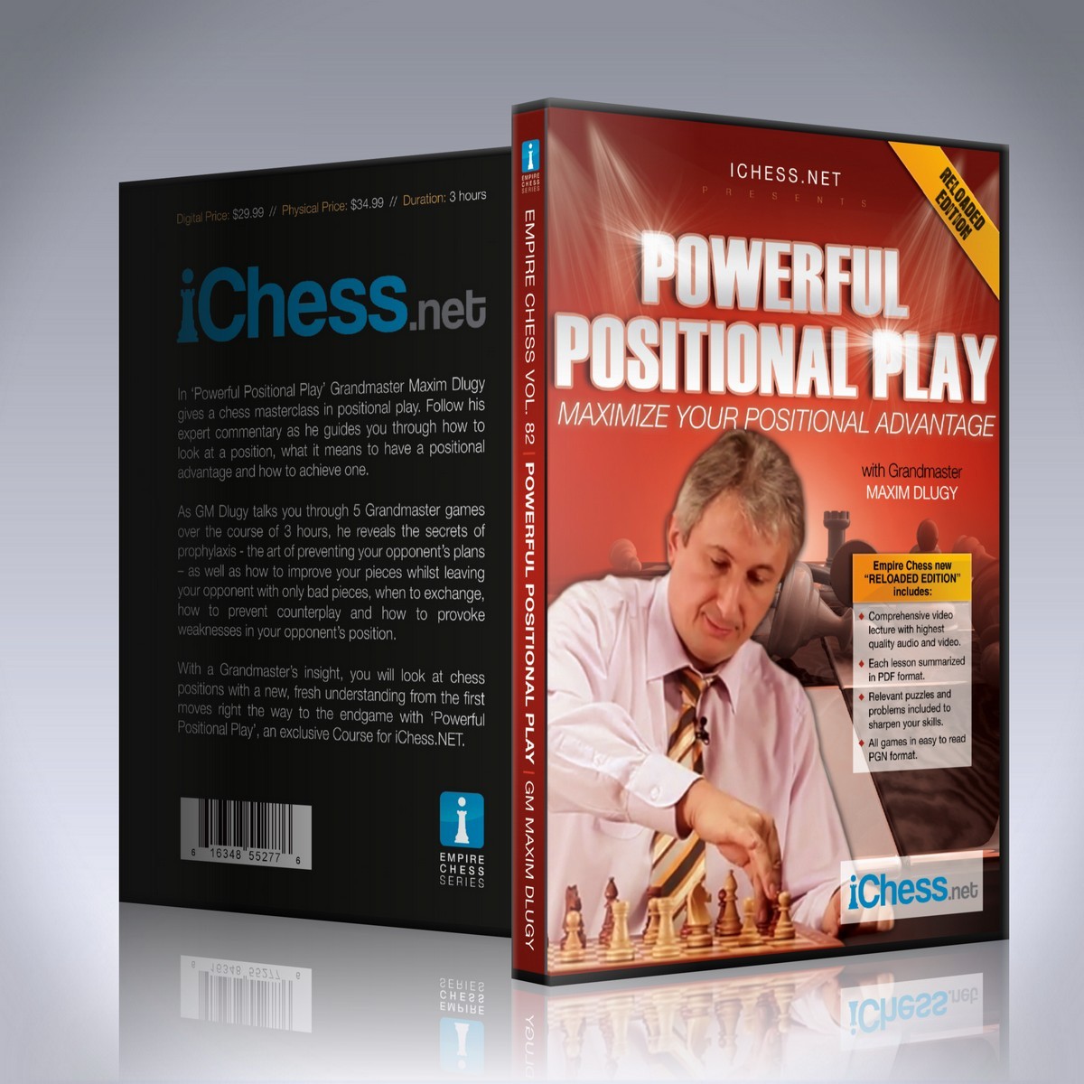 Max Dlugy: Powerful Positional Play New York, Chess Programs and  Equipment Tri-State Chess